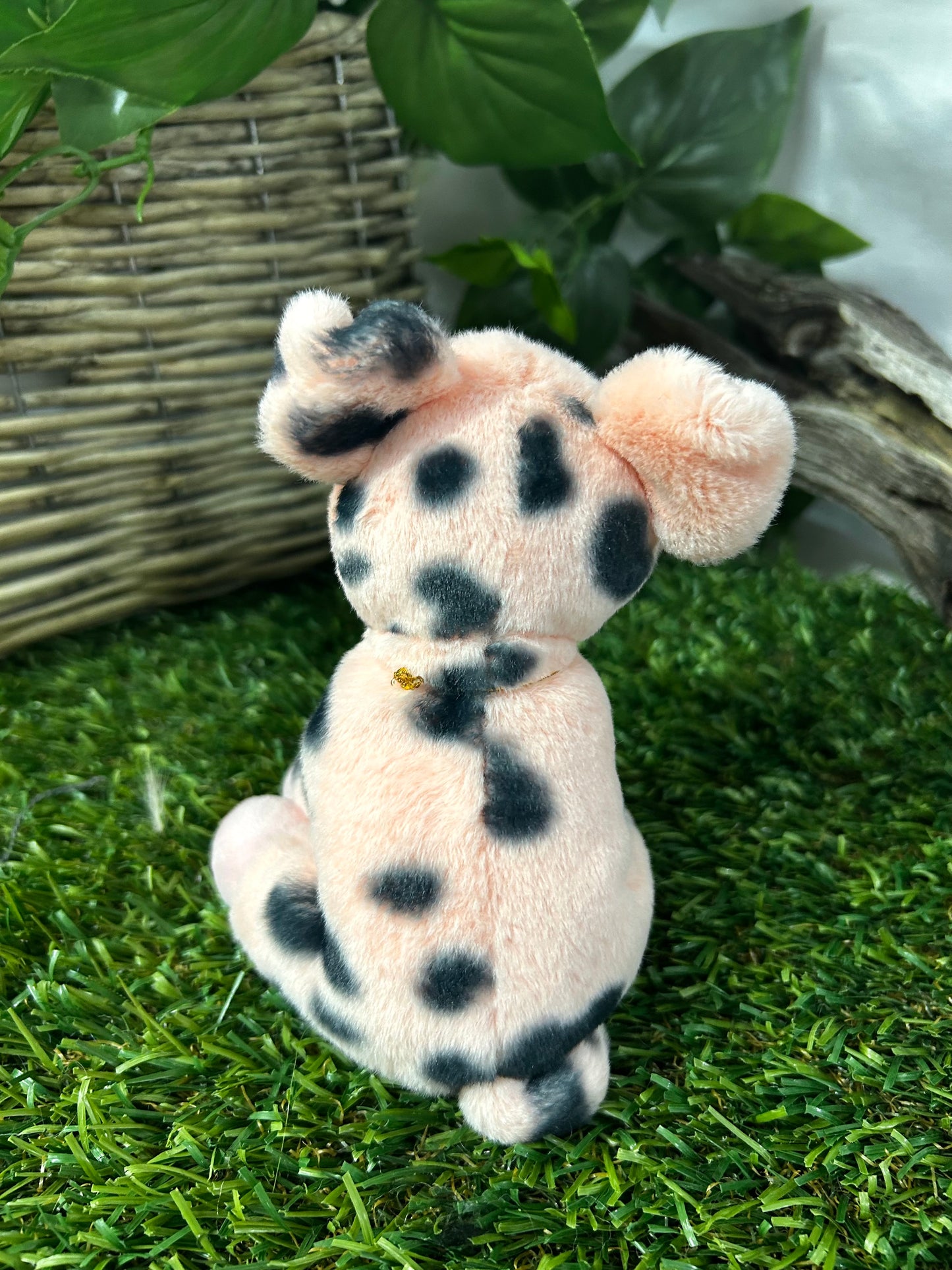 CHARLIE BEAR CUDDLE CUB SPOTTED PIG