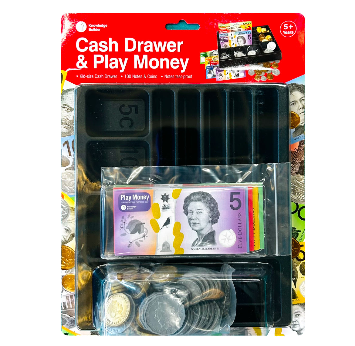 KB CASH DRAWER & PLAY MONEY