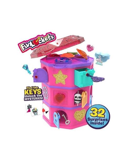 FUNLOCKETS SECRET SURPRISE TREASURE TOWE