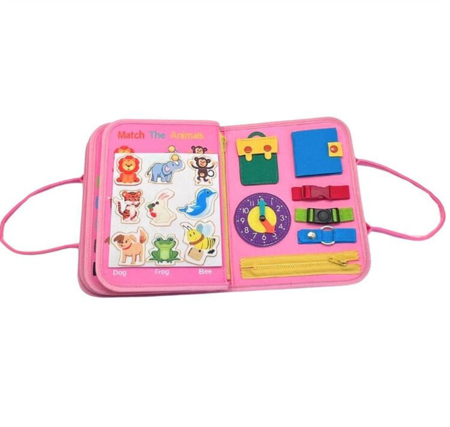 MAGIC SENSORY BUSY BOARDS PINK