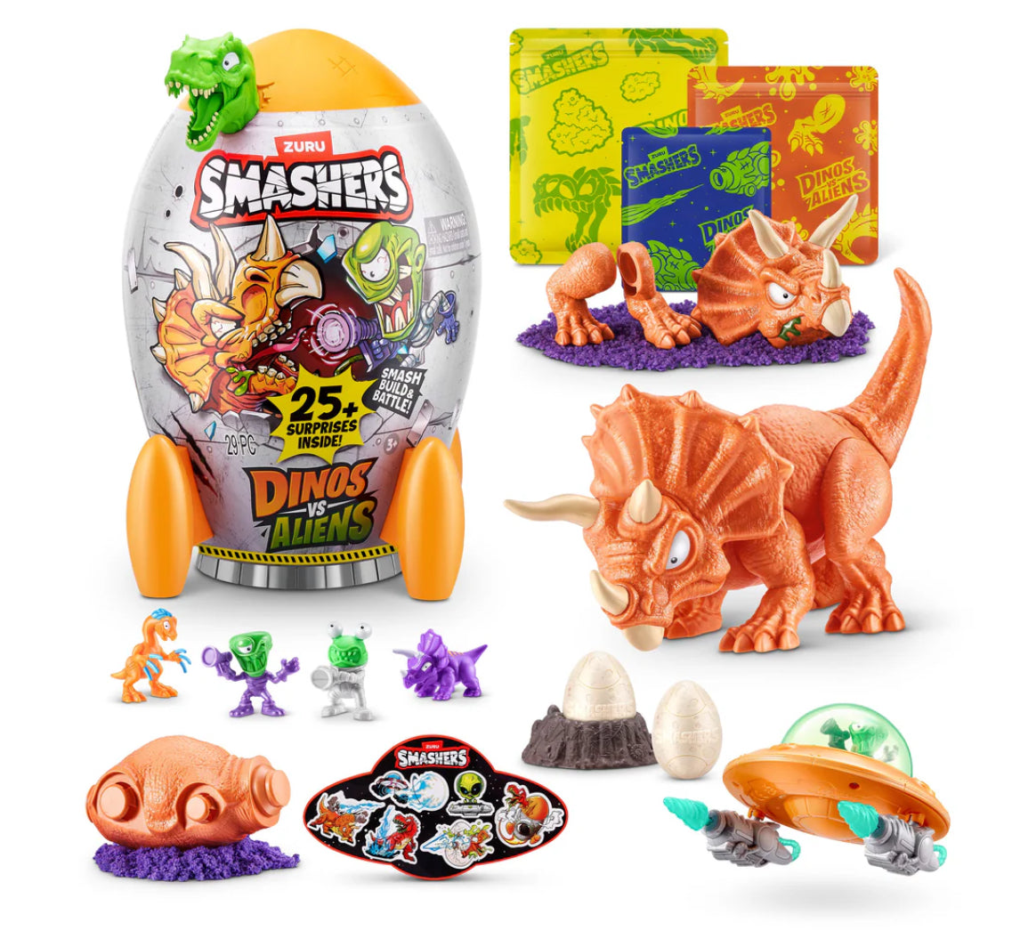 SMASHERS DINO VS ALIEN ROCKET