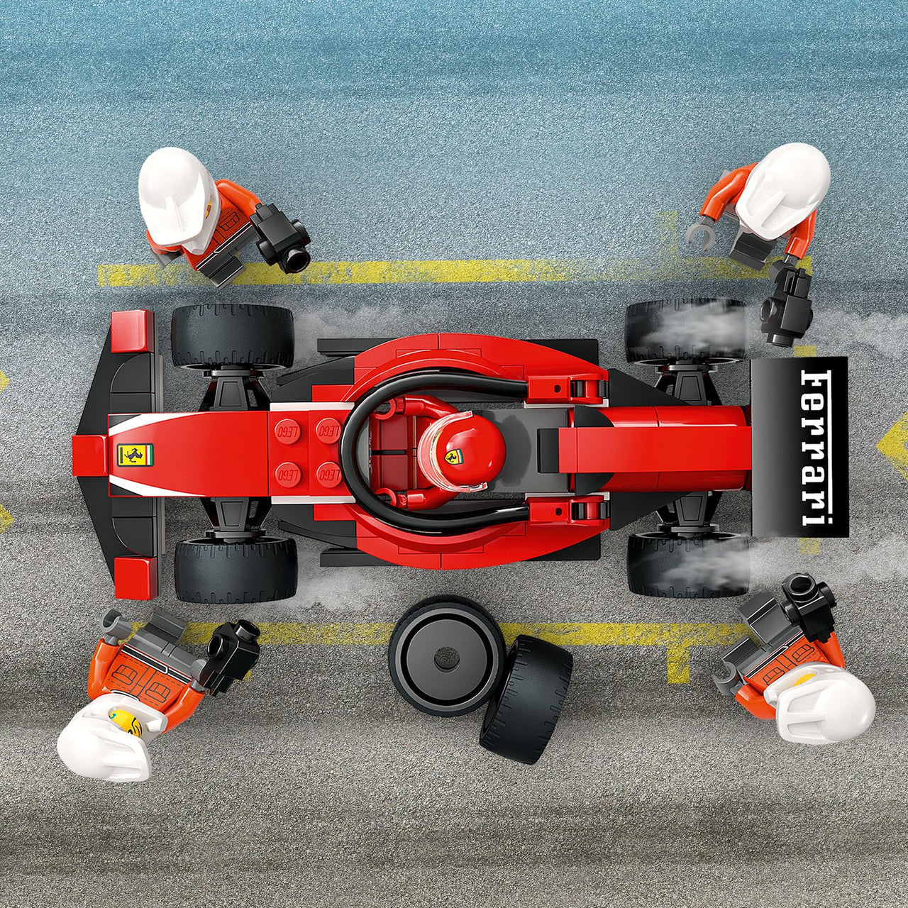 LEGO 60443 CITY F1 PIT CREW W FERRARI