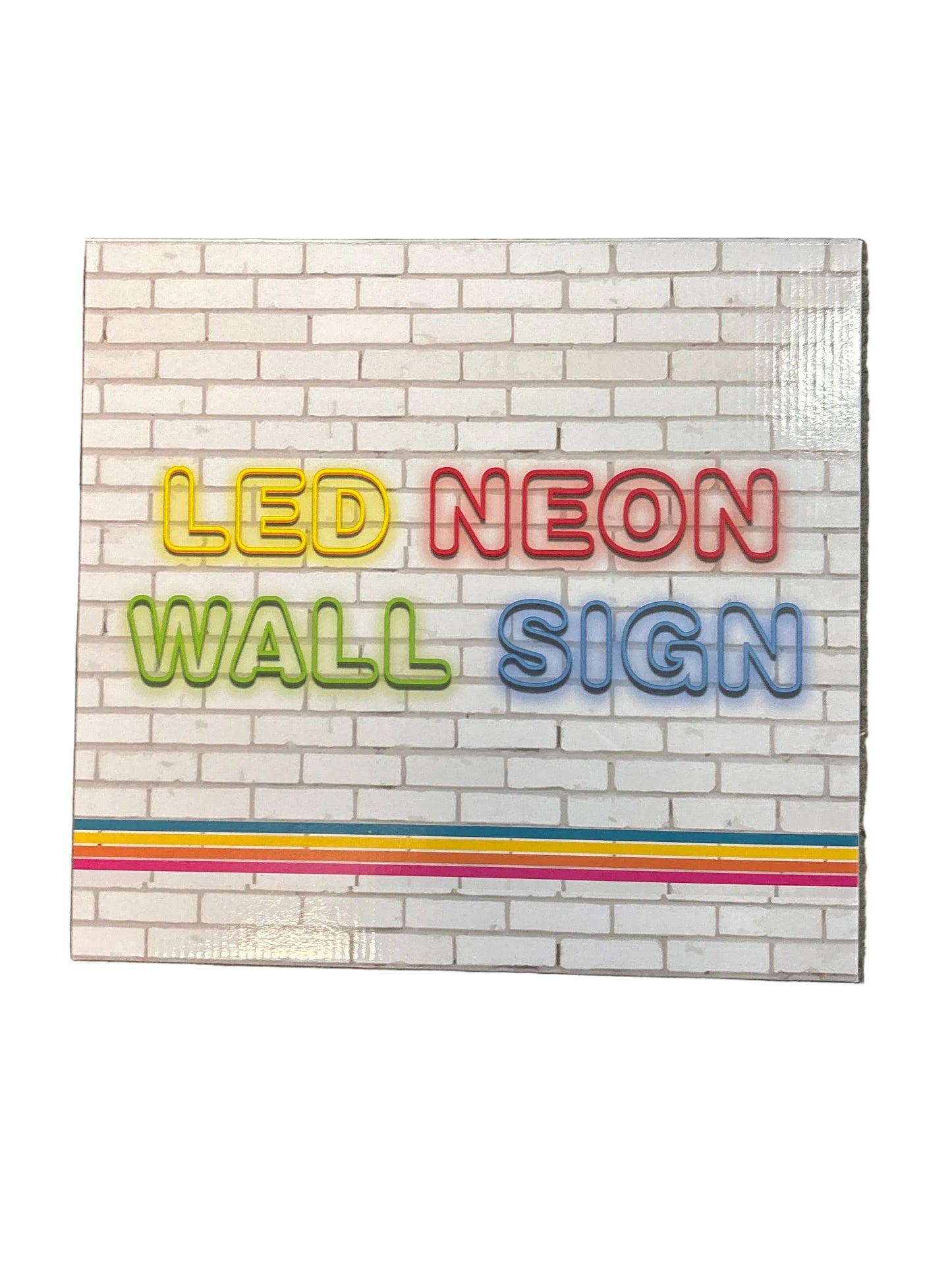 LED NEON SIGN MIRROR W STARS AND PLANET