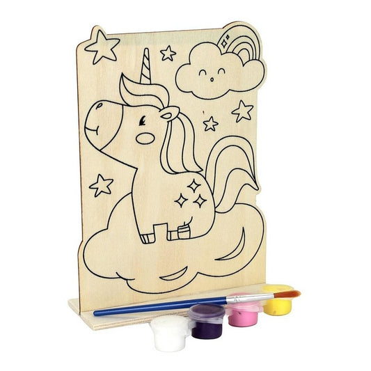 KAL PYO WOODEN UNICORN STANDEE