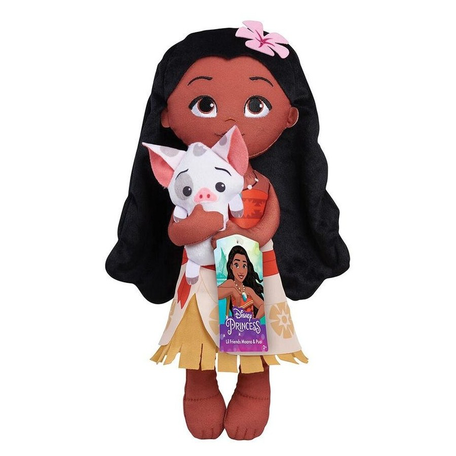 DISNEY PRINCESS LIL FRIENDS PLUSH MOANA