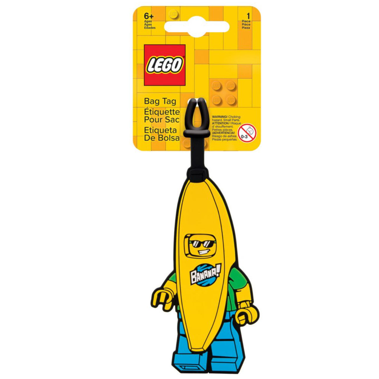 LEGO BAG TAG BANANA MAN