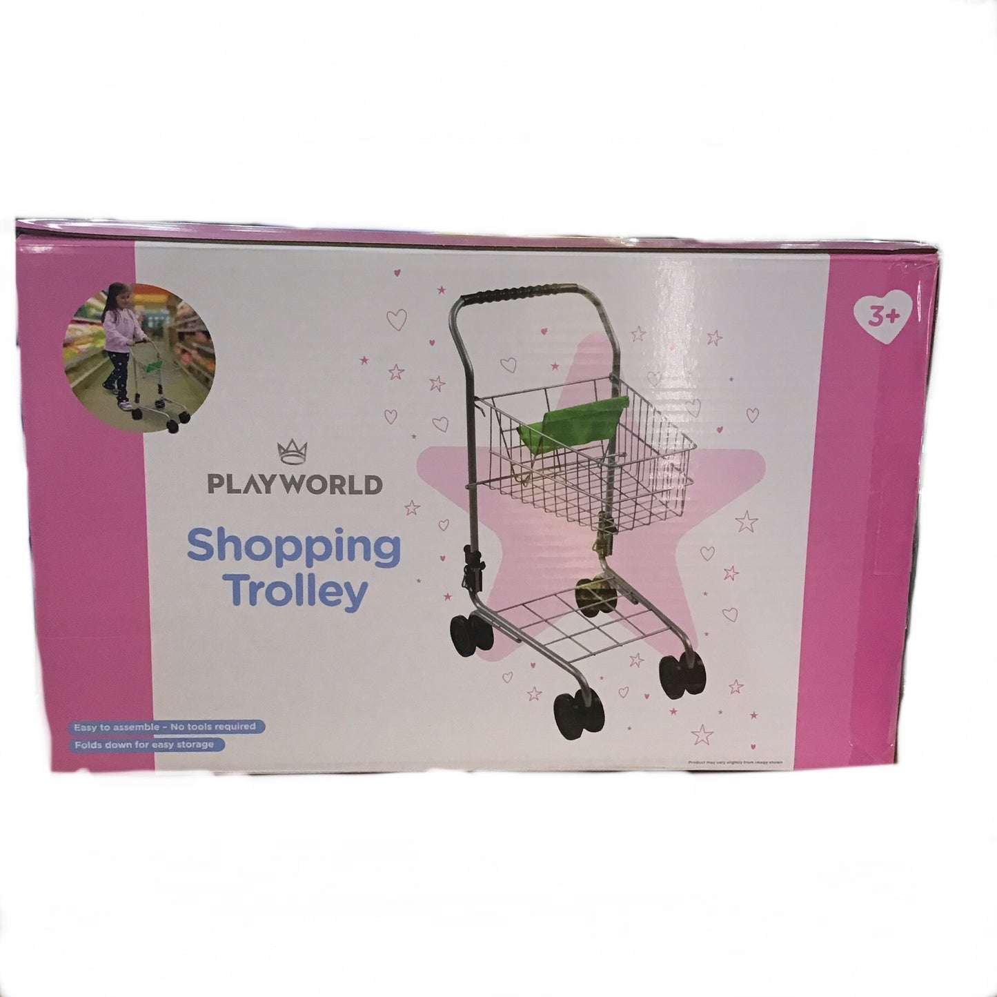 PLAYWORLD METAL SHOPPING TROLLEY