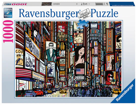 PUZZLE 1000PC COLORFUL NEW YORK NEW