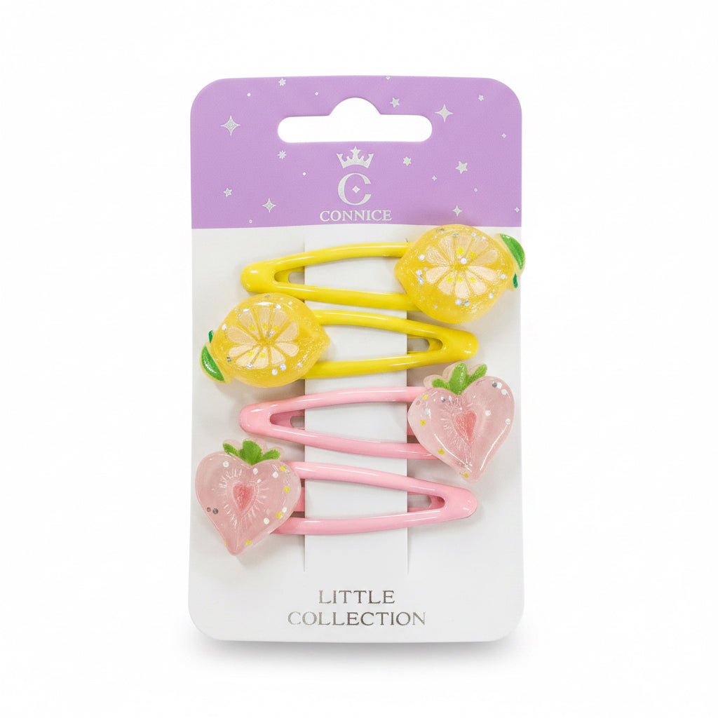 C/NICW HC08505B FRUIT SNAP CLIPS 4PC