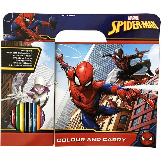 SPIDERMAN COLOR & CARRY