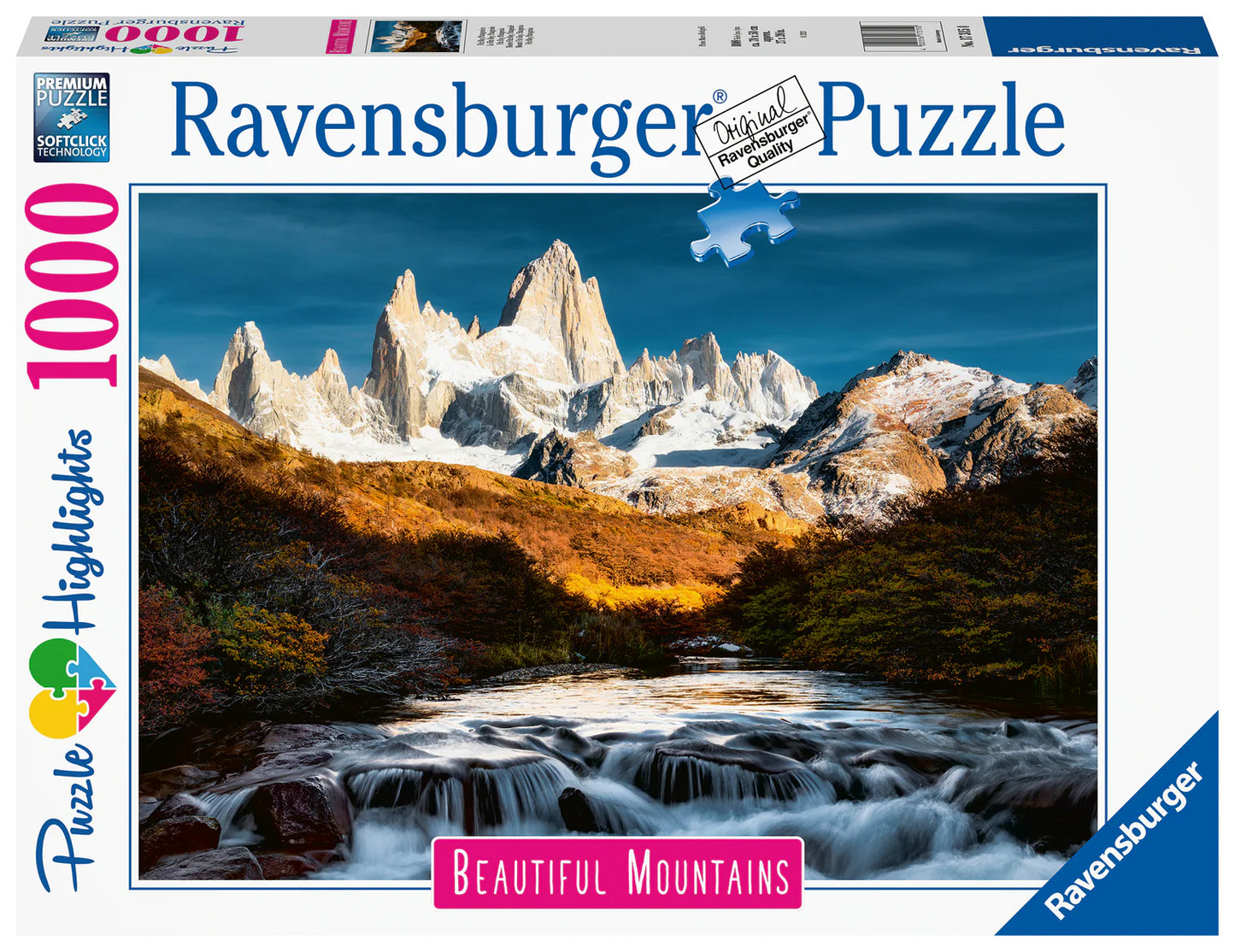 PUZZLE 1000PC MOUNT FITZ ROY PATAGONIA