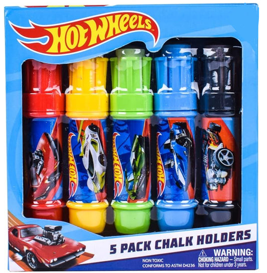 5 PACK CHALK HOLDER HOTWHEELS