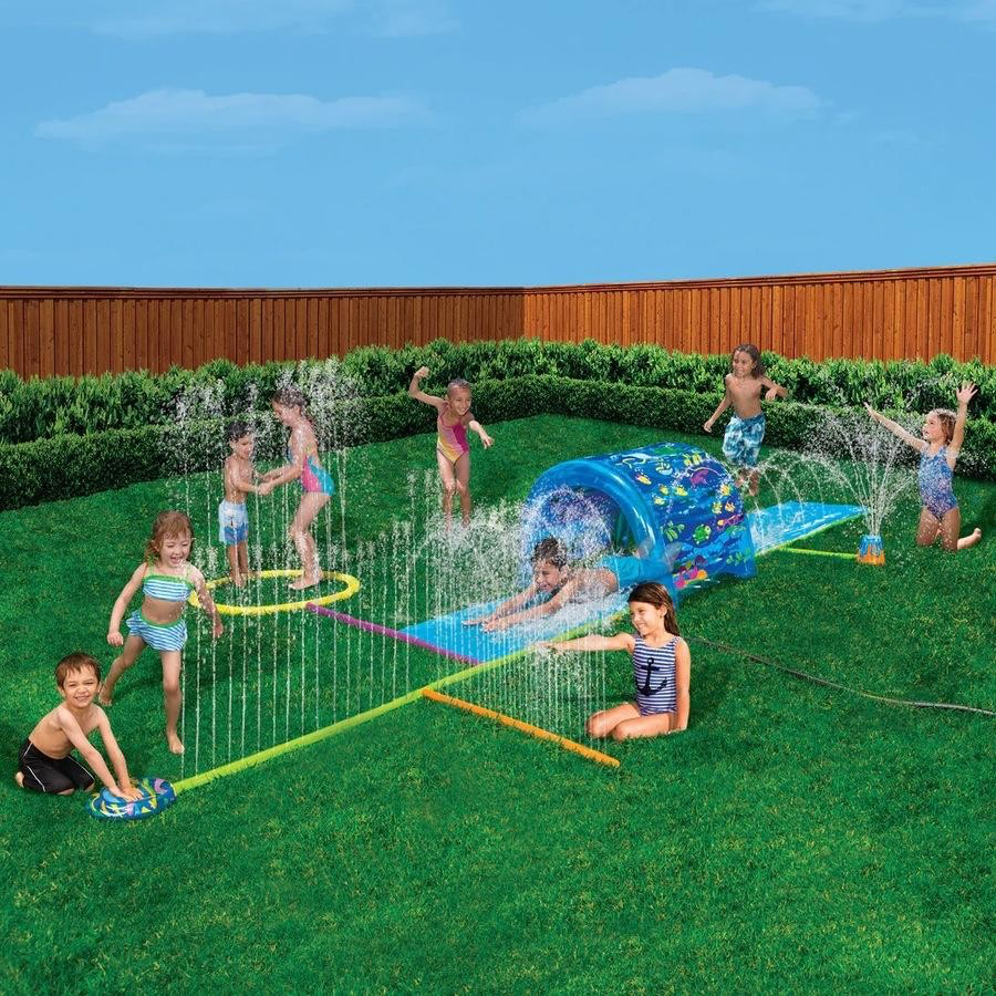 GO PLAY SPLASH N SLIDE SPRINKLER