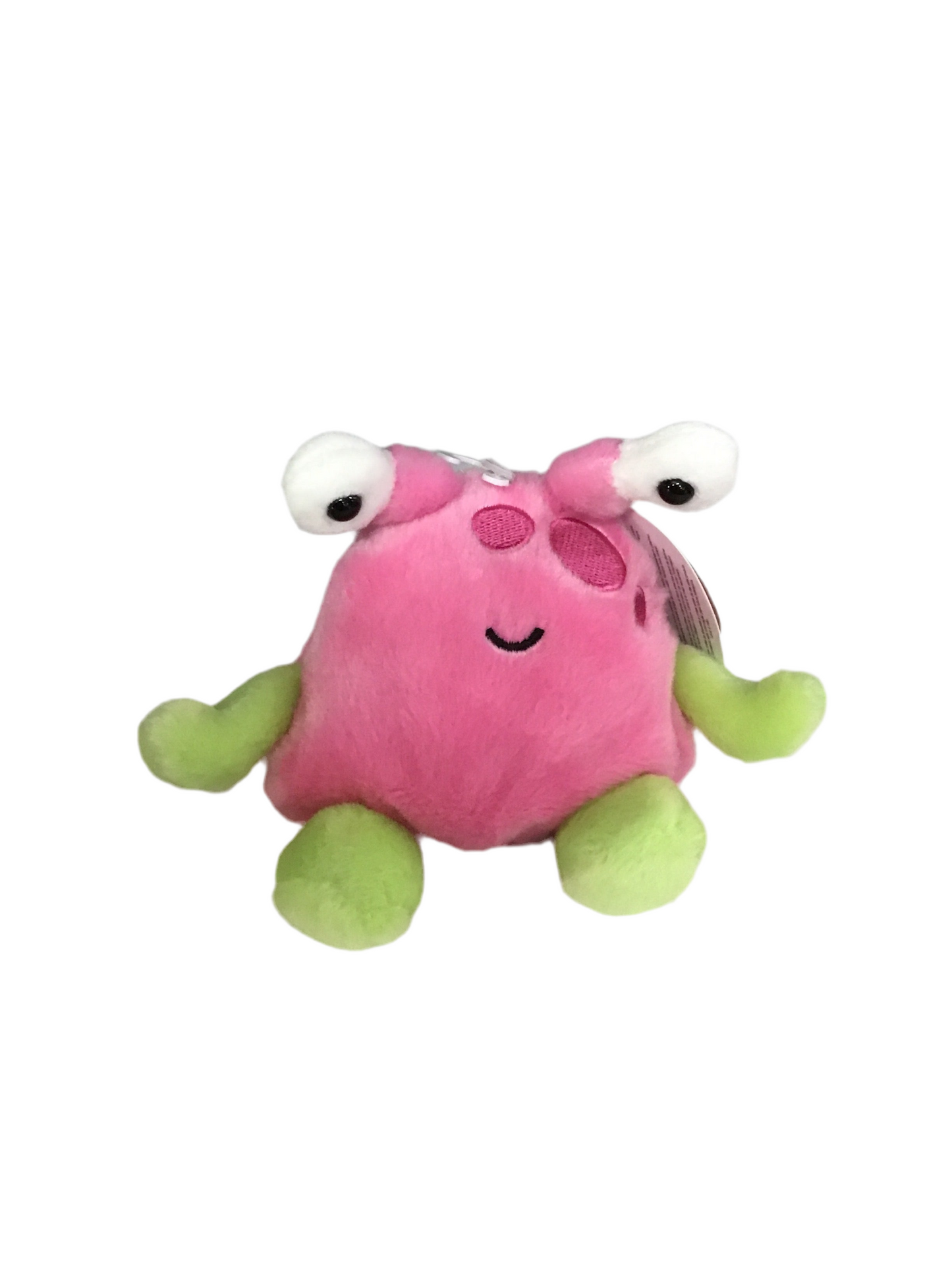 PLUSH PALM PALS SILLY ALIEN PINK
