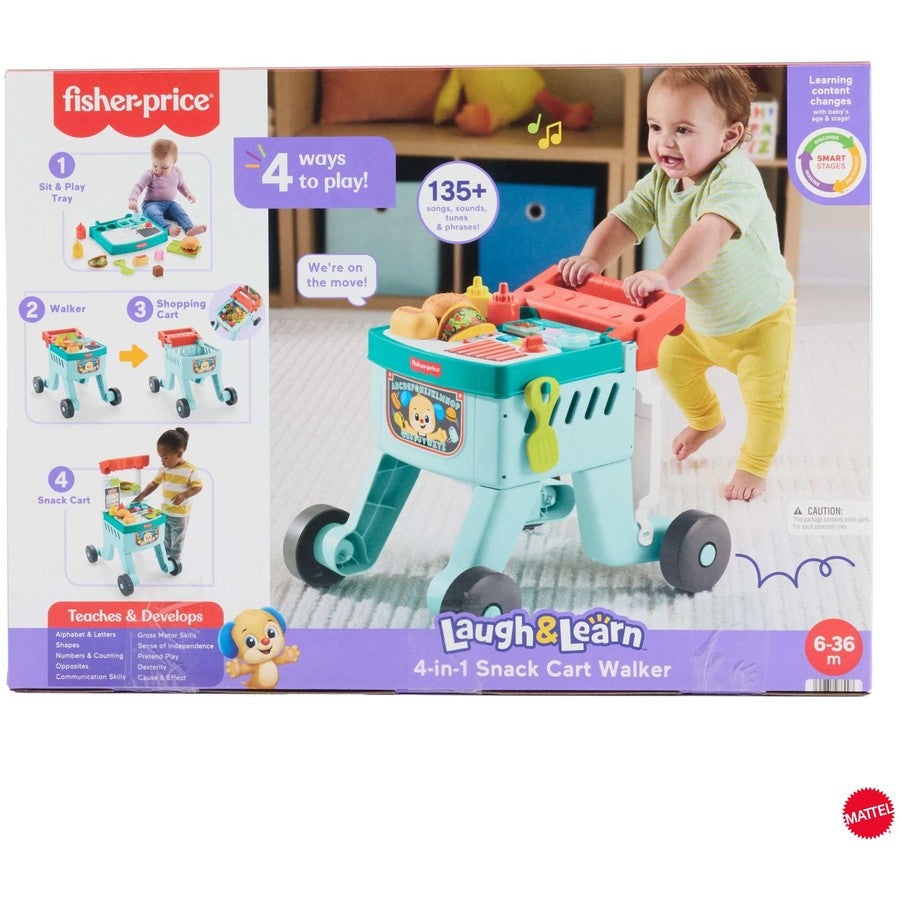 F/P L&L 4 IN 1 SNACK CART WALKER