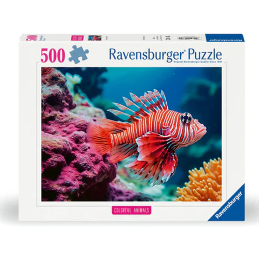 PUZZLE 500PC RED LIONFISH