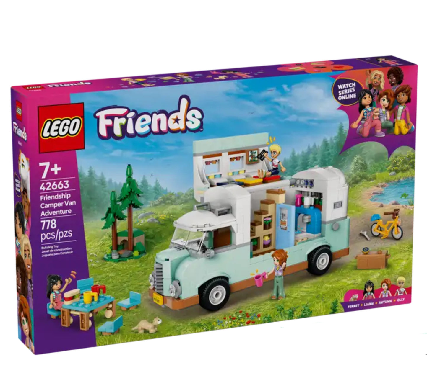 LEGO 42663 FRIENDS CAMPER VAN ADVENTURE