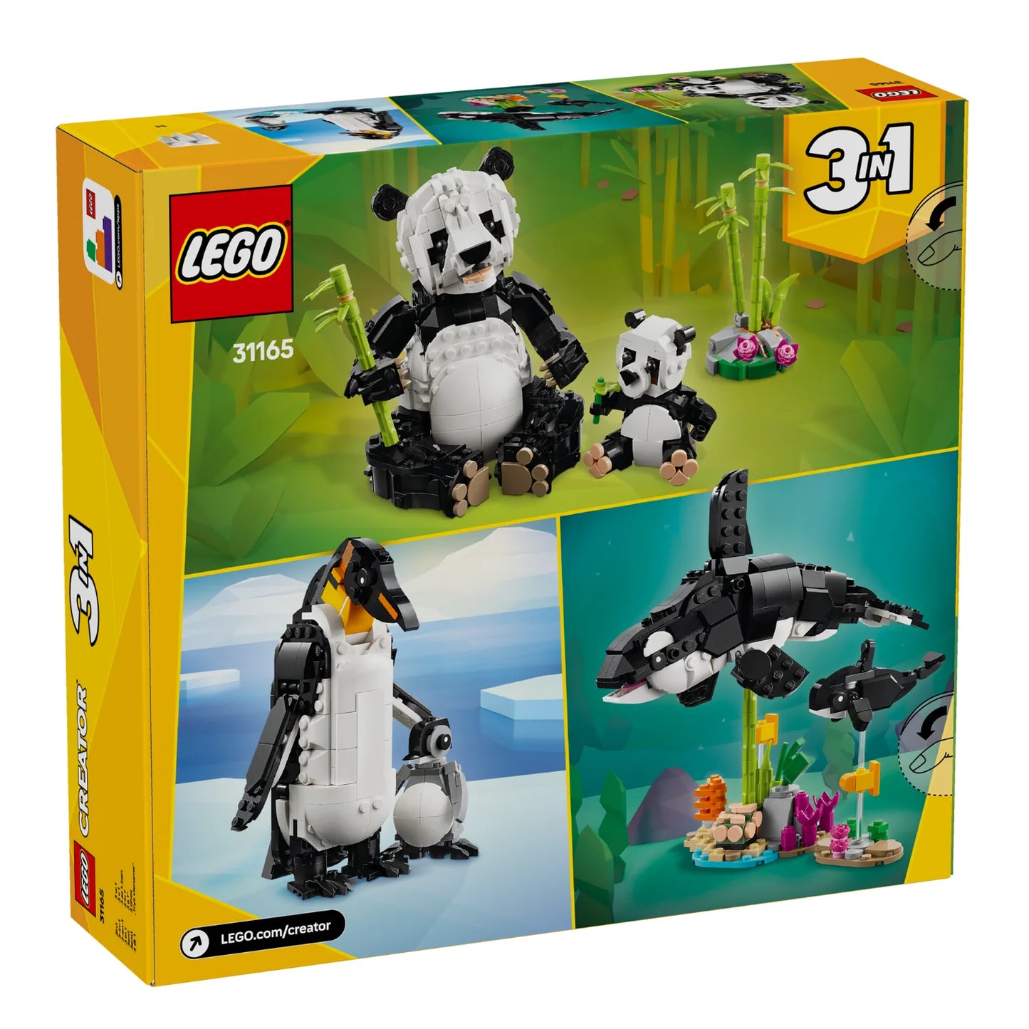LEGO 31165 CREATOR PANDA FAMILY