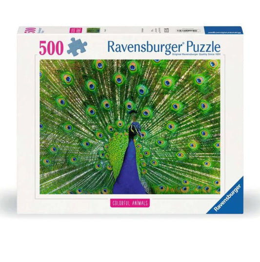 PUZZLE 500PC PEACOOK