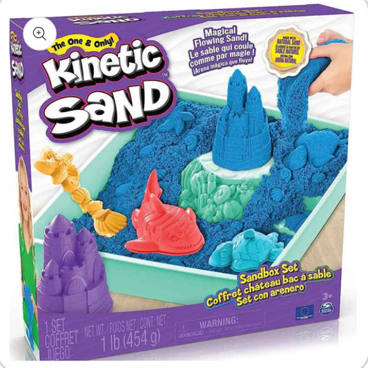 KINETIC SAND SANDBOX SET BLUE V2
