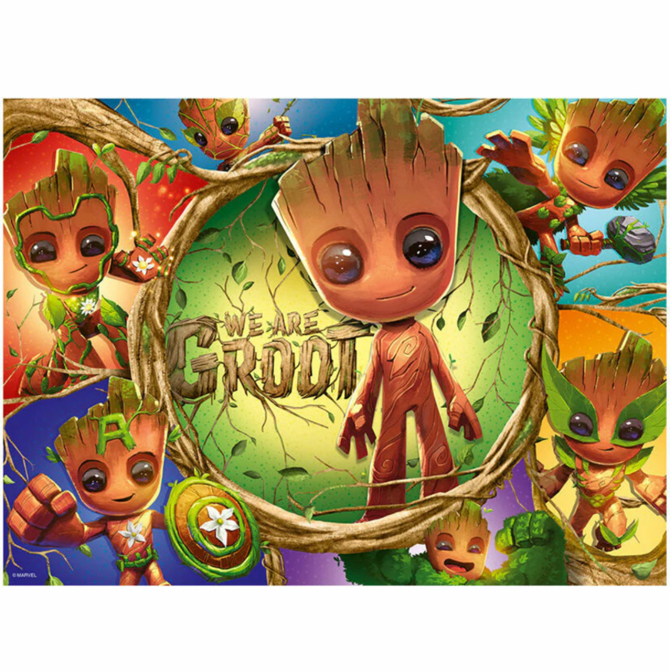 PUZZLE 100PC MARVEL GROOT