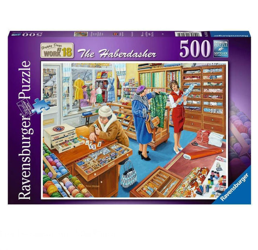 PUZZLE 500PC THE HABERDASHER