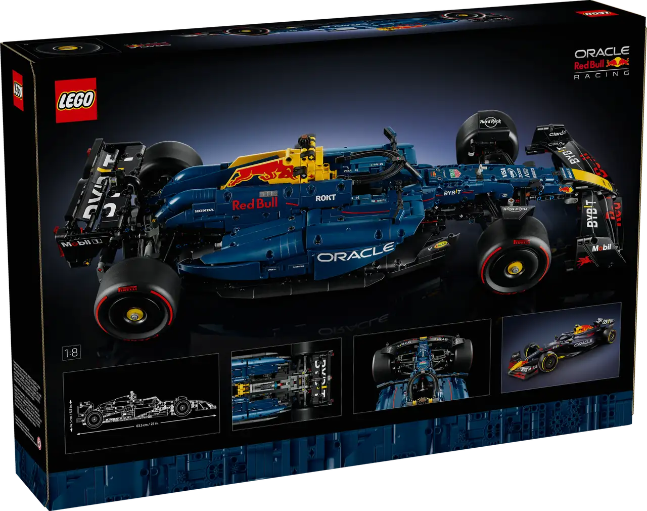 LEGO 42206 TECHNIC ORACLE REDBULL F1 CAR