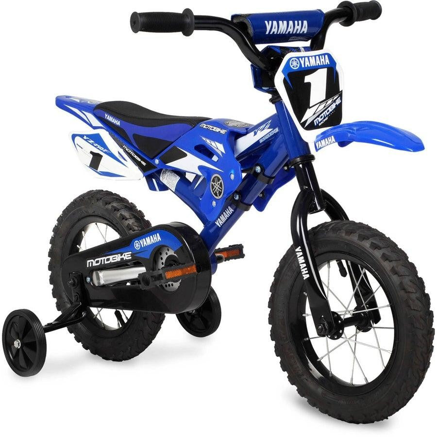 YAMAHA MOTORBIKE CHILD'S BMX BLUE 12"