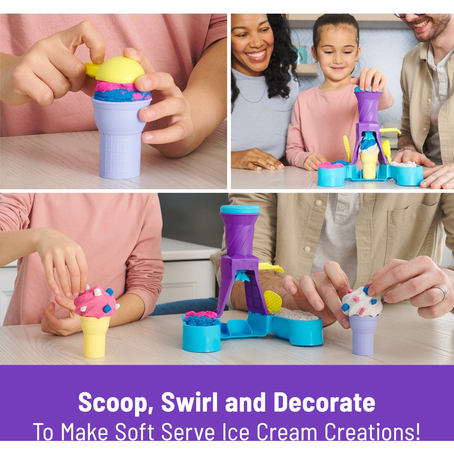 Kinetic Sand Soft Serve Station