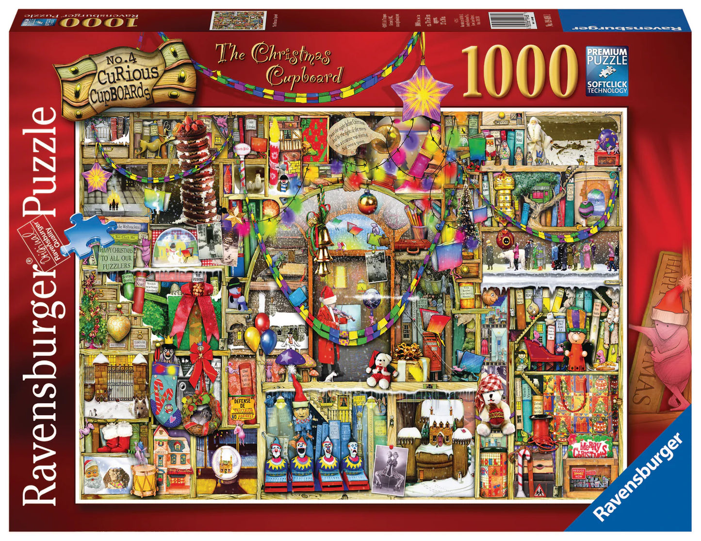 PUZZLE 1000PC THE CHRISTMAS CUPBOARD