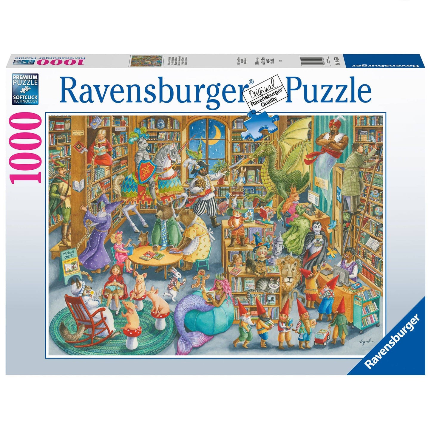 PUZZLE 1000PC MIDNIGHT AT THE LIBRARY NE