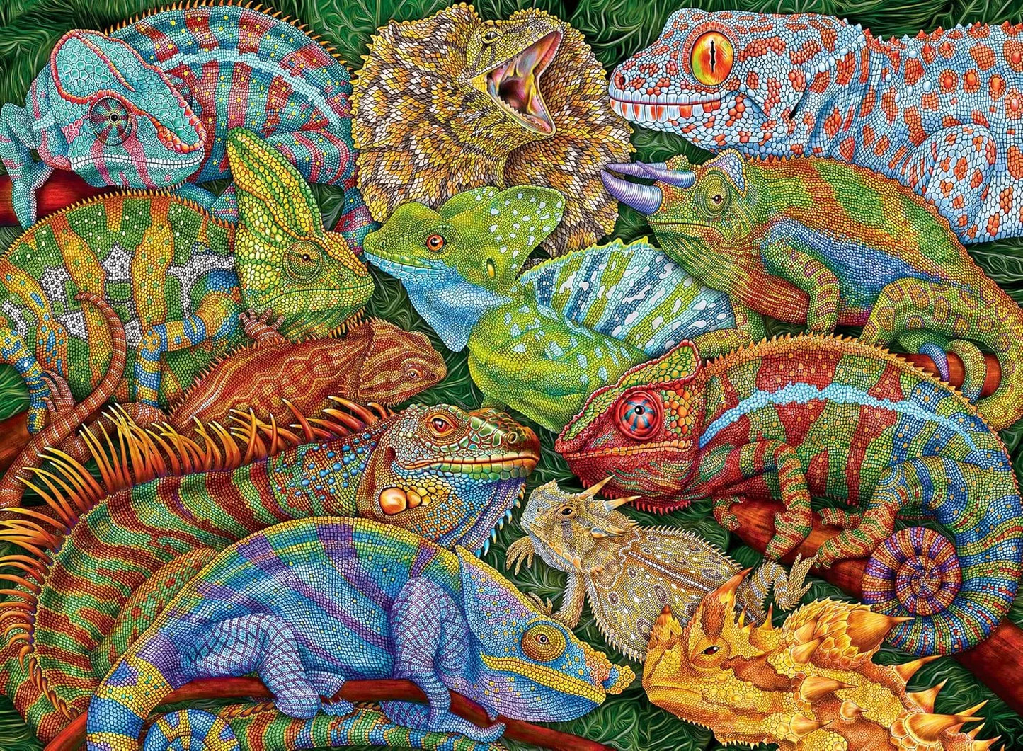 PUZZLE 300PC RIVERTING REPTILES