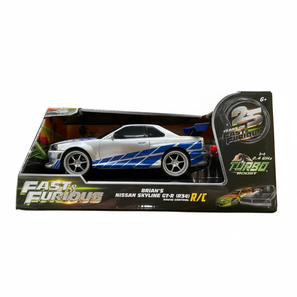 R/C 1:24 F&F 2002 NISSAN SKYLINE GT-R