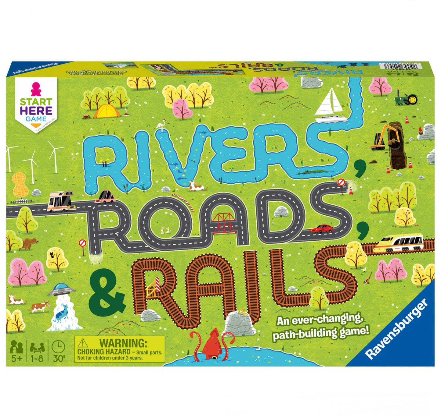 GAME RIVERS, ROADS & RAILS