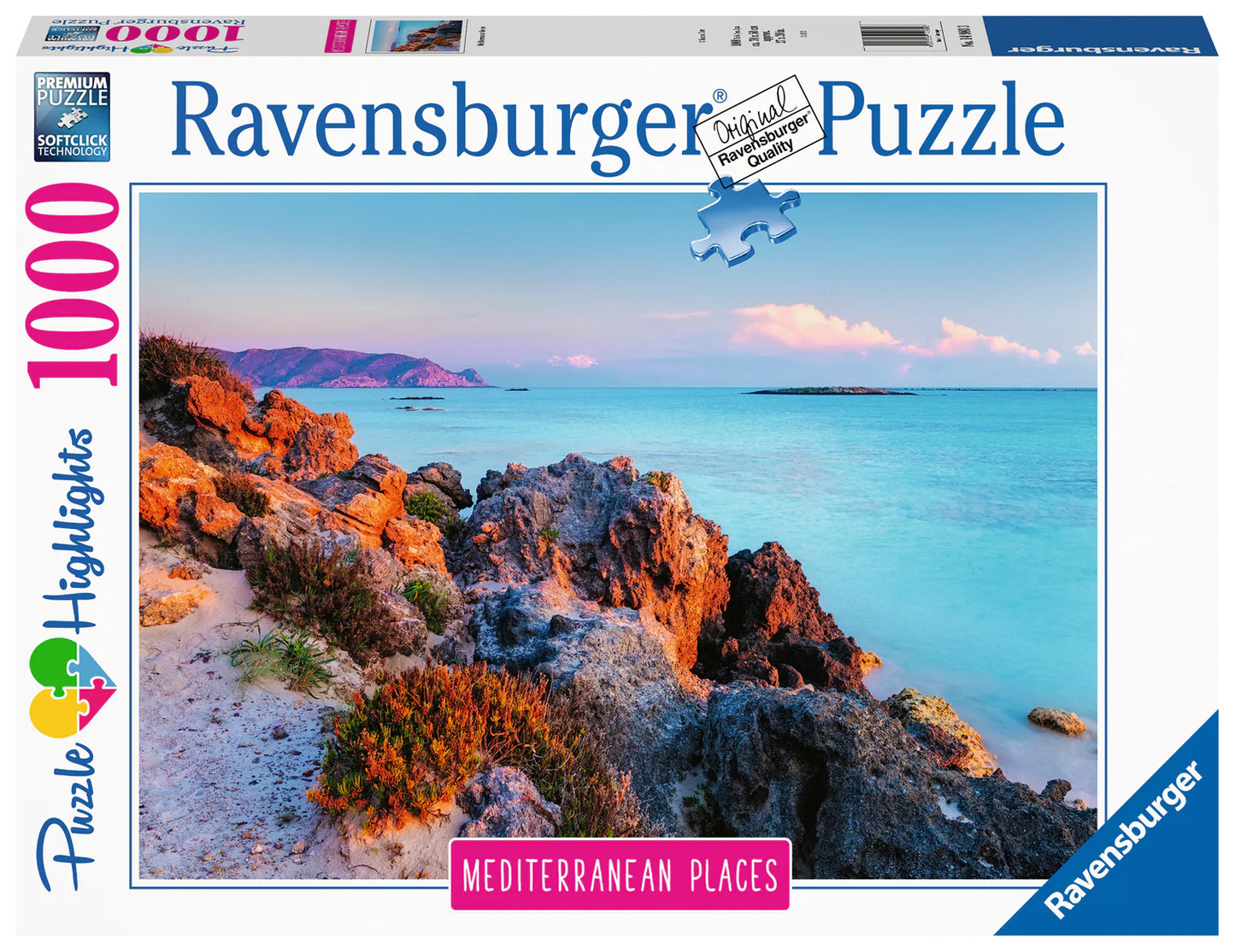 PUZZLE 1000PC MEDITERRANEAN GREECE NEW