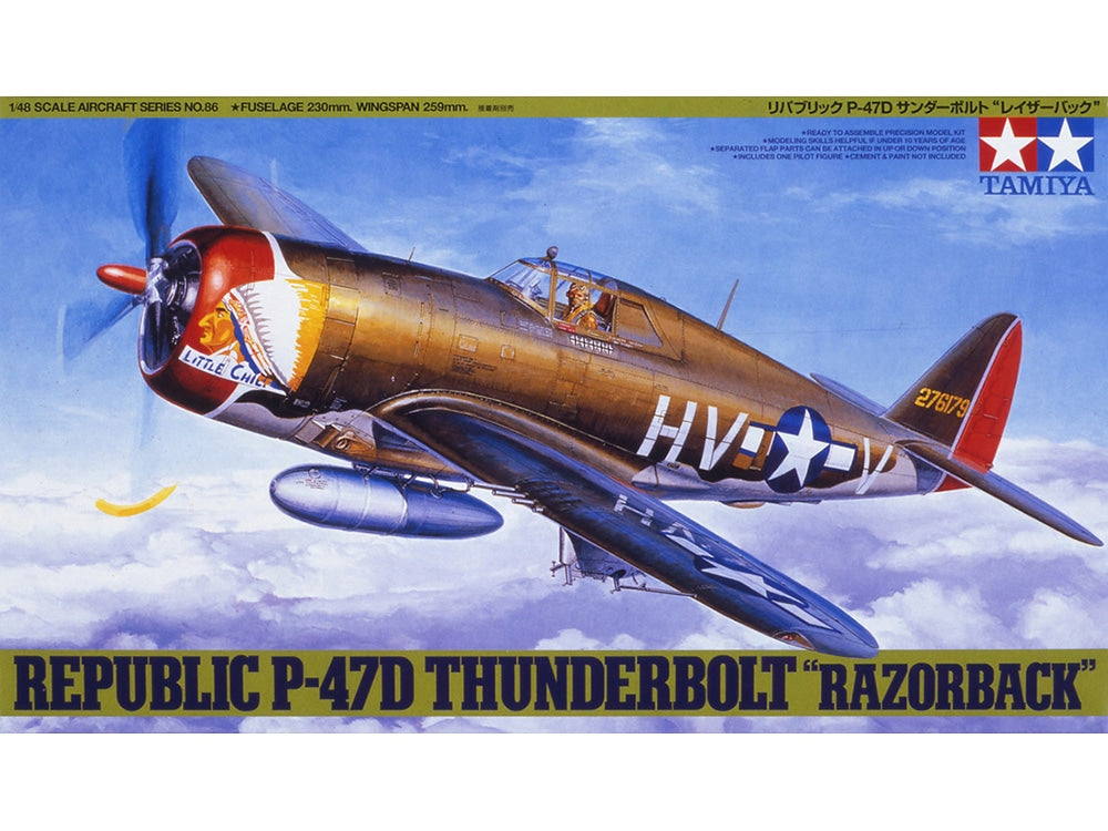 Tamiya 1/48 P-47 Thunderbolt Razorback