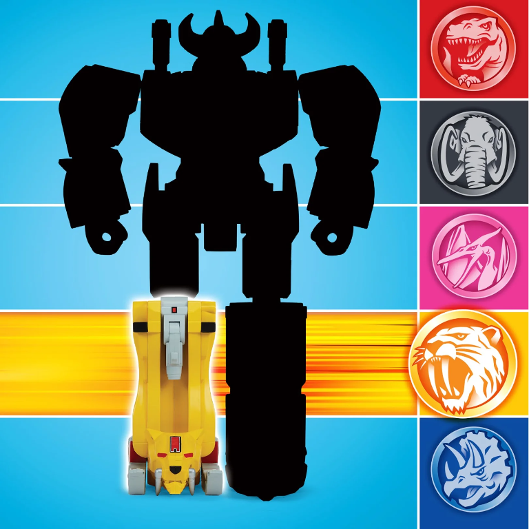 POWER RANGERS DINOZORD SABERTOOTH TIGER