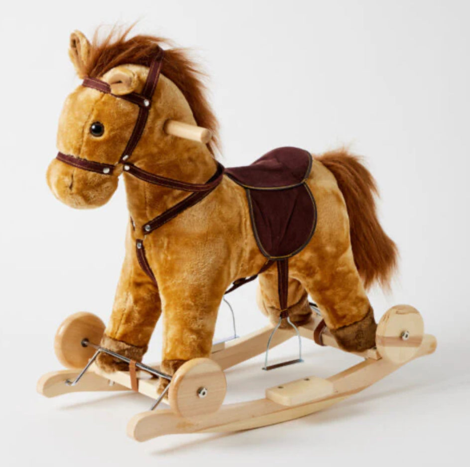 ROCK N ROLLER HORSE SNOWBALL