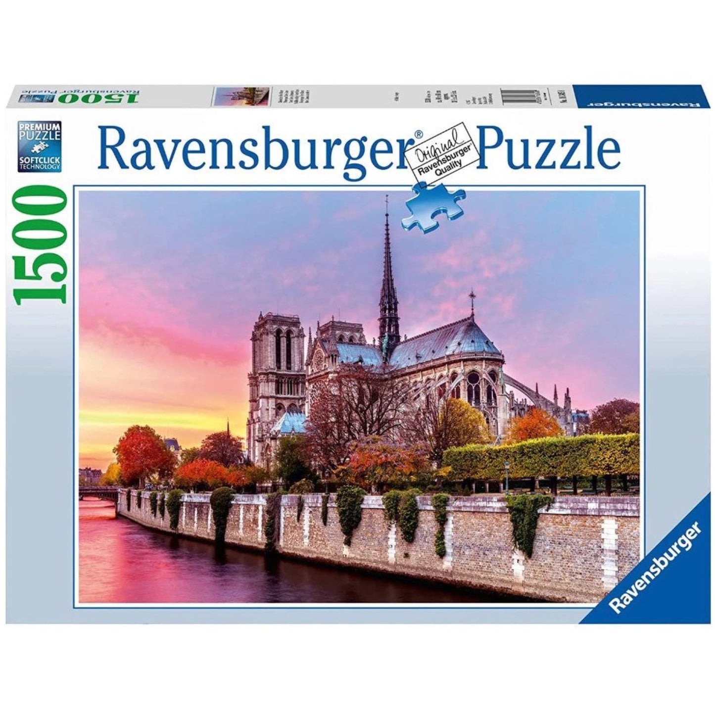PUZZLE 1500PC PICTURESQUE NOTRE DAME