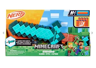 NERF MINECRAFT DIAMOND SWORD