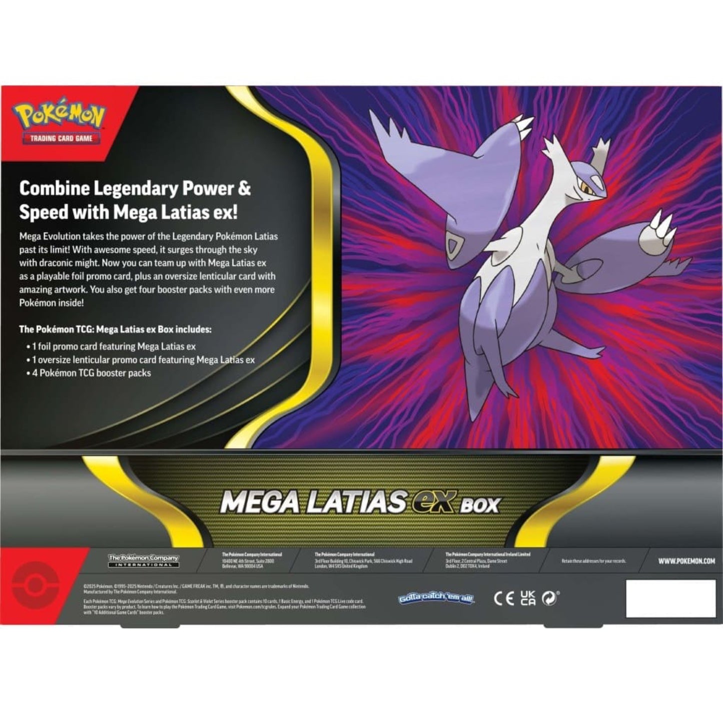 POKEMON TCG MEGA LATIAS EX BOX