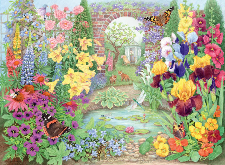 PUZZLE 4X500PC HAPPY DAYS GLORIOUS GARDE