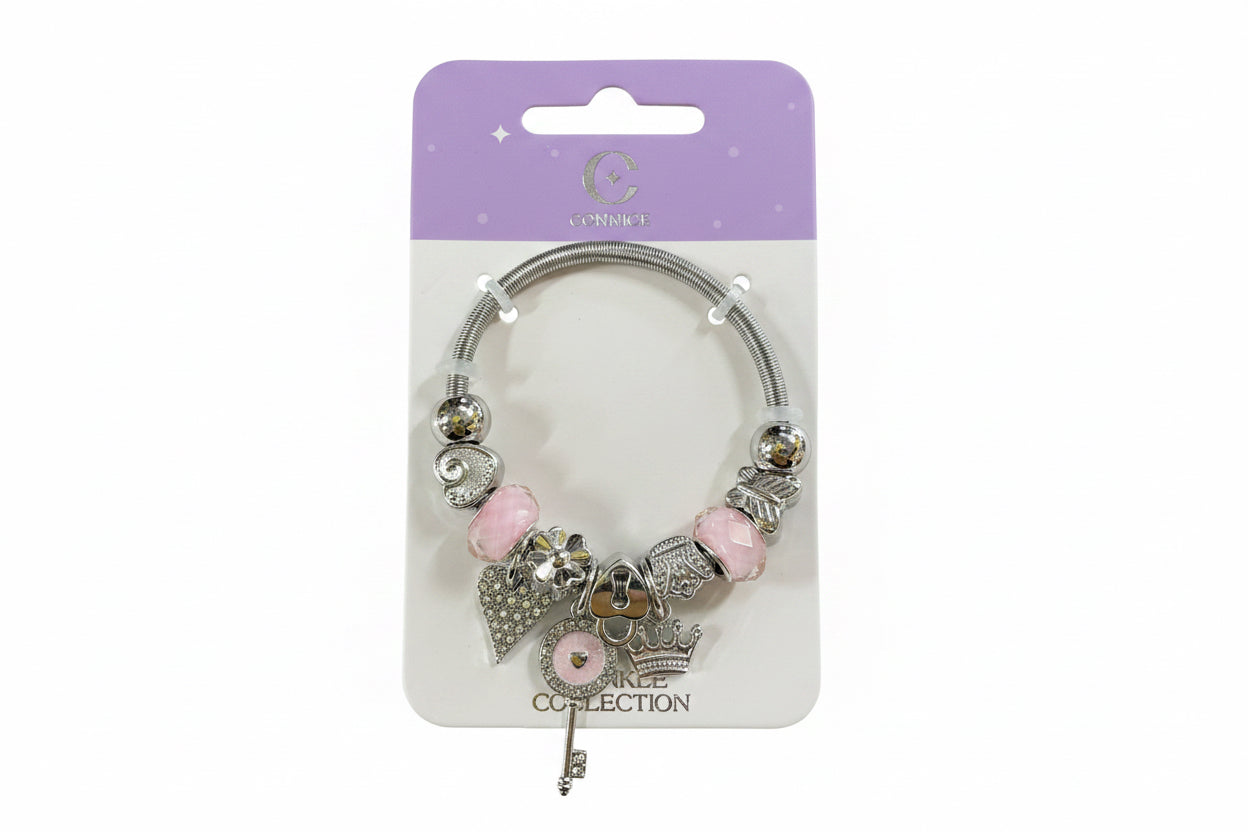 C/NICE BC13516A PRINCESS CHARM BRACELET