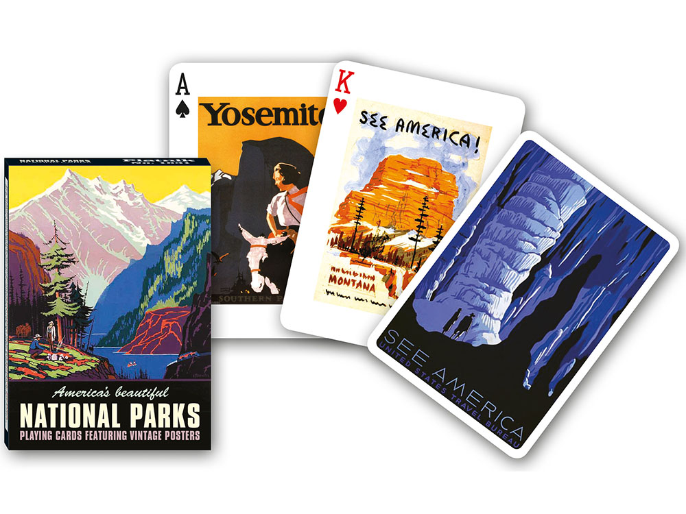 GAME PLAYING CARDS NATIONAL PARKS POKER