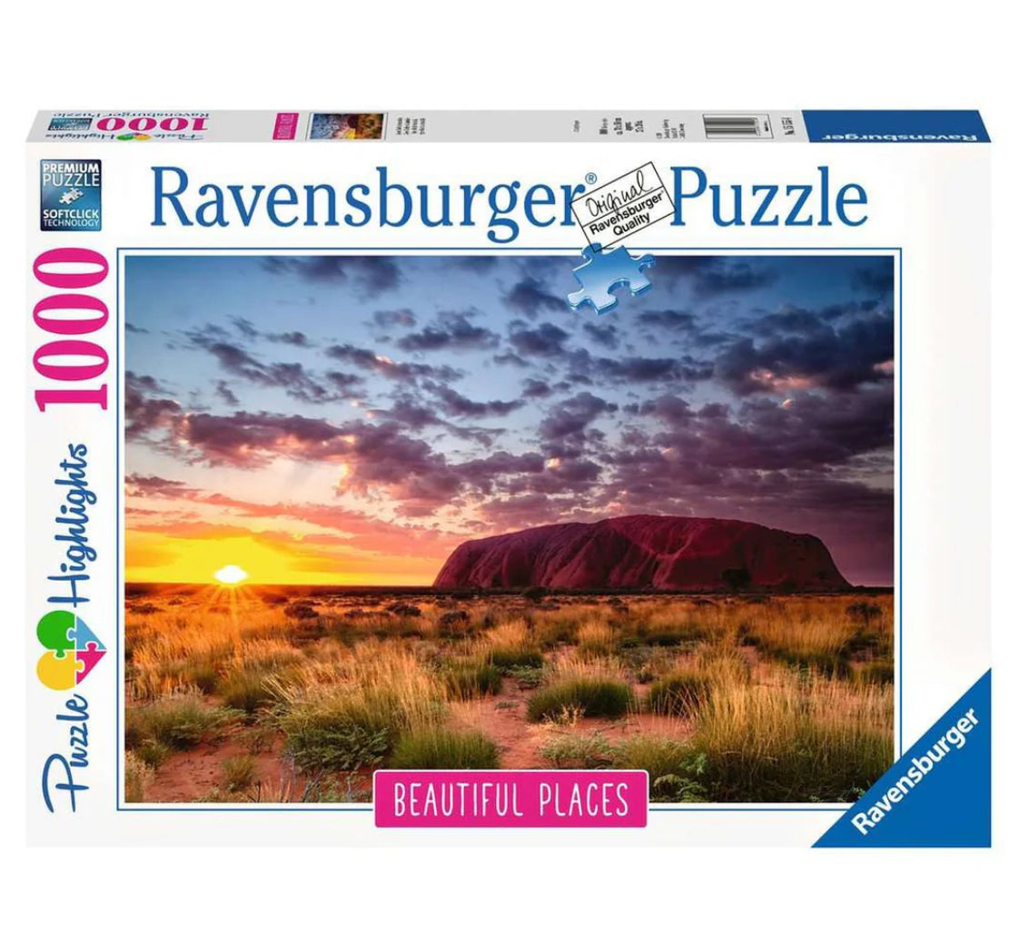 PUZZLE 1000PC AYERS ROCK AUSTRALIA