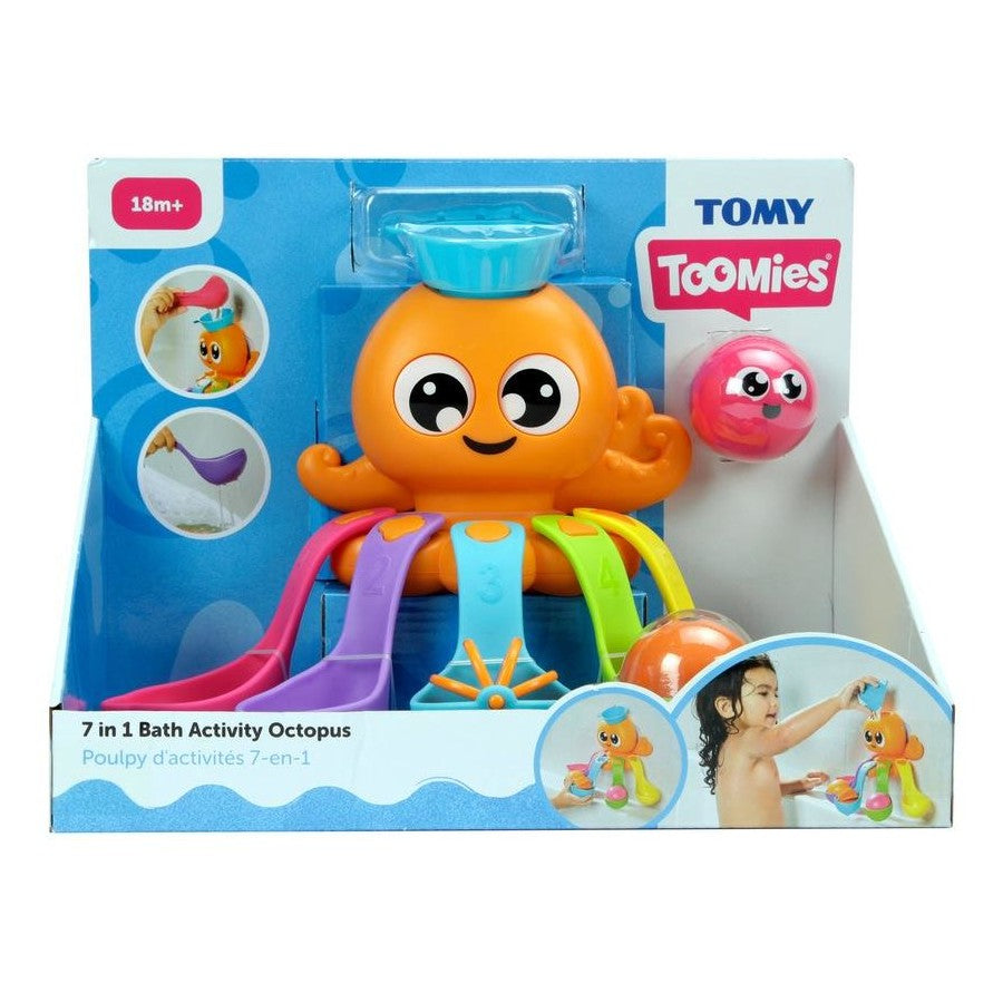 TOMY 7 IN 1 BATH ACTIVITY OCTOPUS