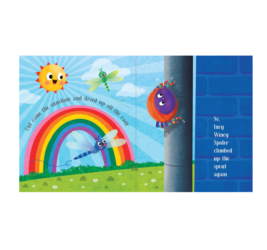 BOOK NURSERY RHYMES INCY WINCY SPIDER