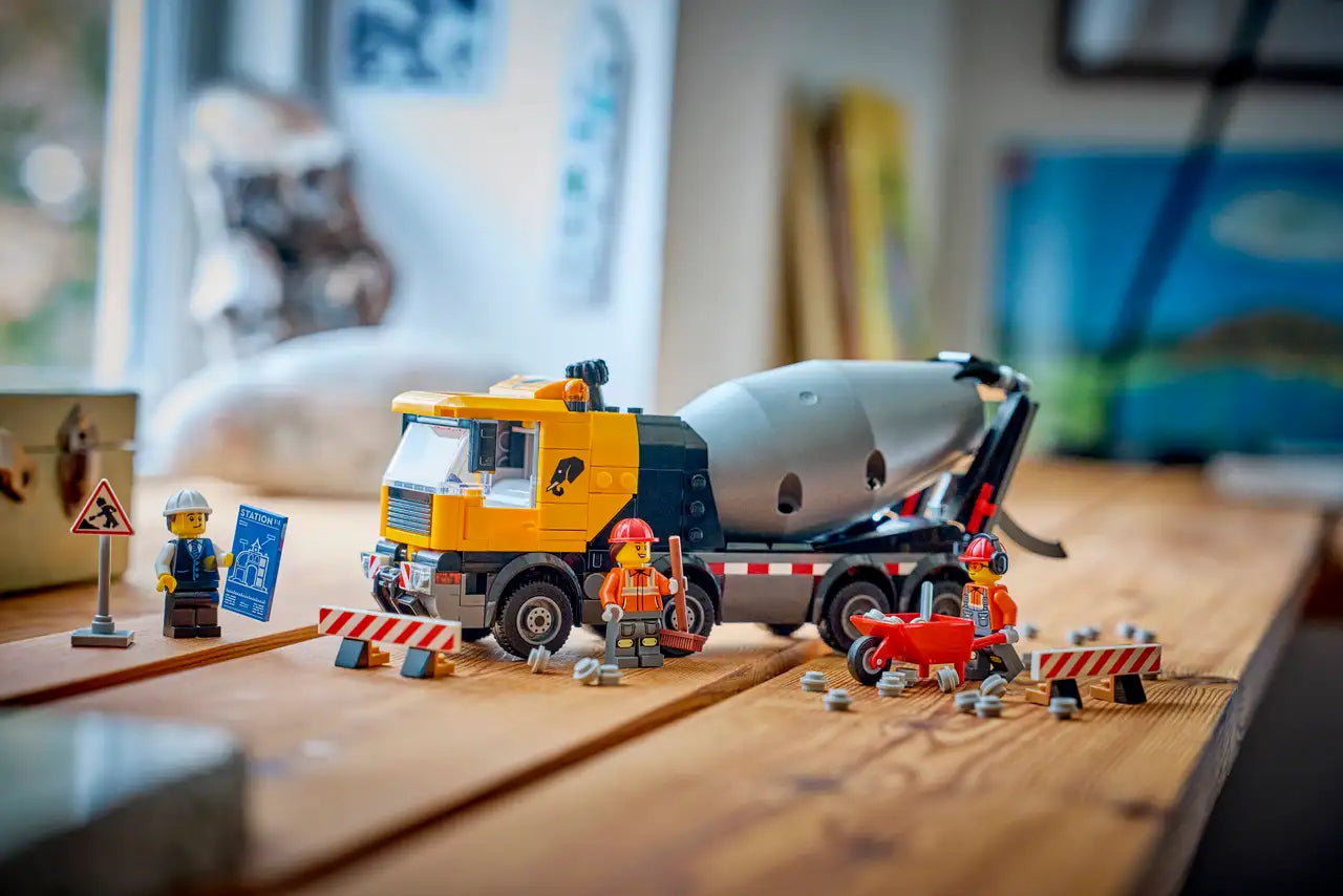 LEGO 60478 CITY CEMENT MIXER