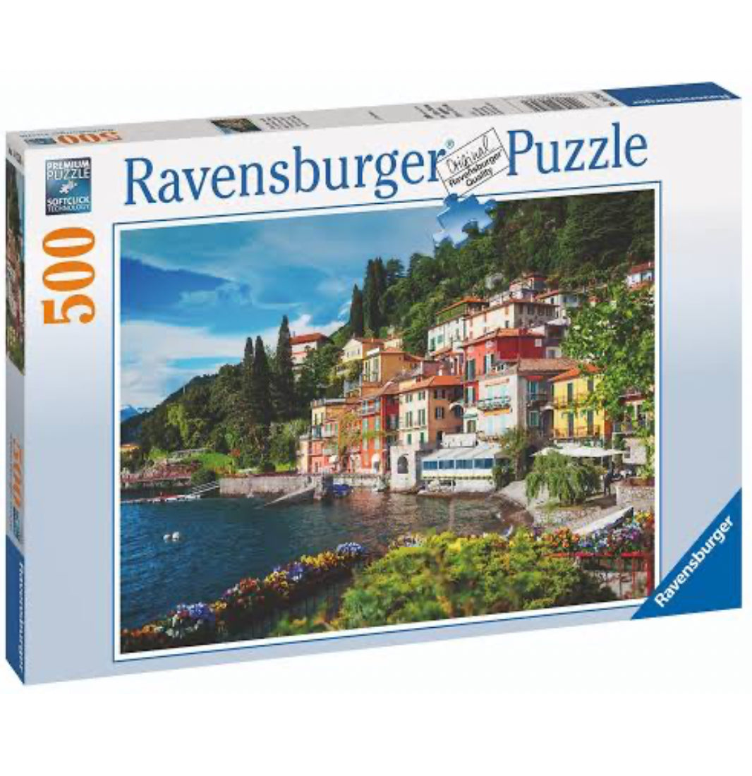PUZZLE 500PC LAKE COMO ITALY NEW