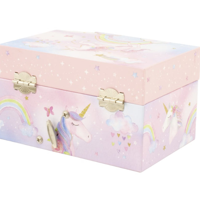 MUSIC BOX UNICORN RAINBOW